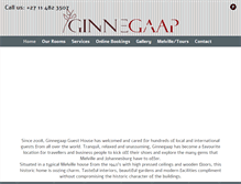 Tablet Screenshot of ginnegaap.co.za